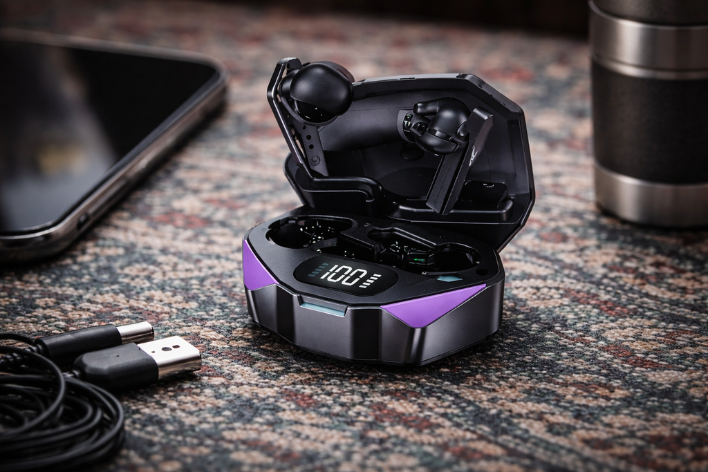 TWS X15 Premium Wireless Earbuds for Gaming & Music