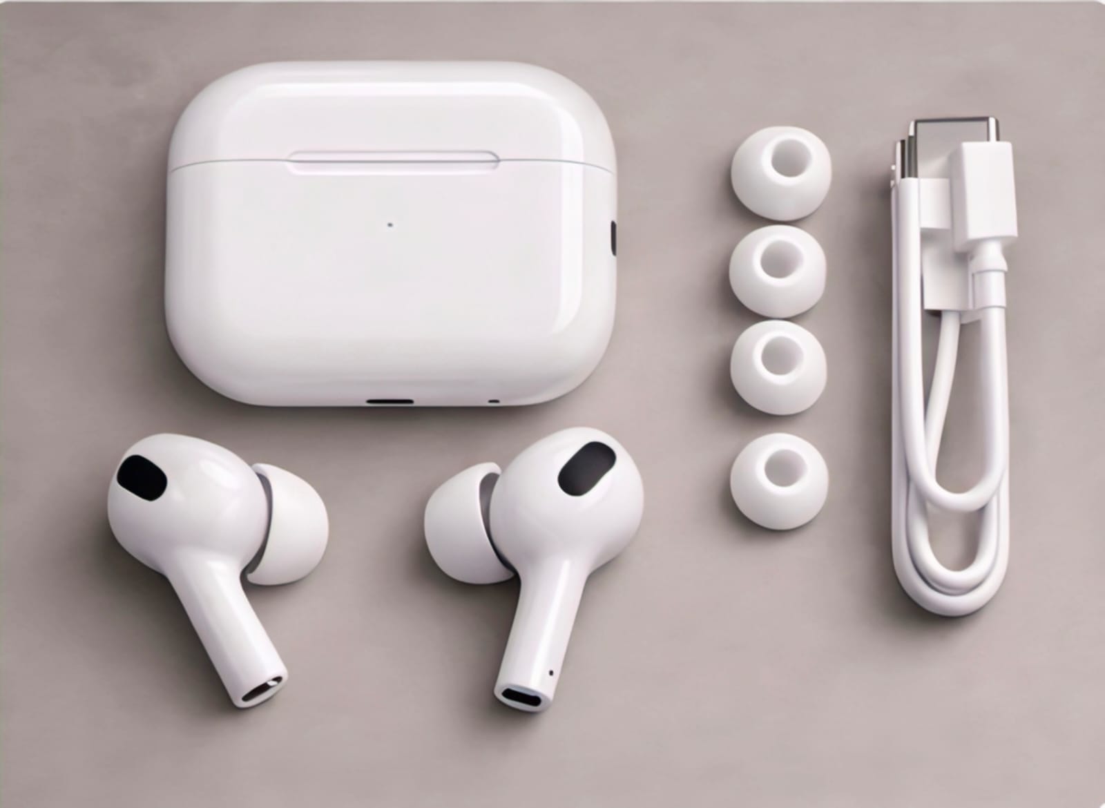 Smart Wireless Earbuds with Charging Cable